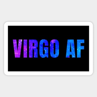 Virgo AF / Funny Virgo Shirt / Star Sign Zodiac Gift / Horoscope Astrology Birthday Gift / Birth Sign Shirt Magnet